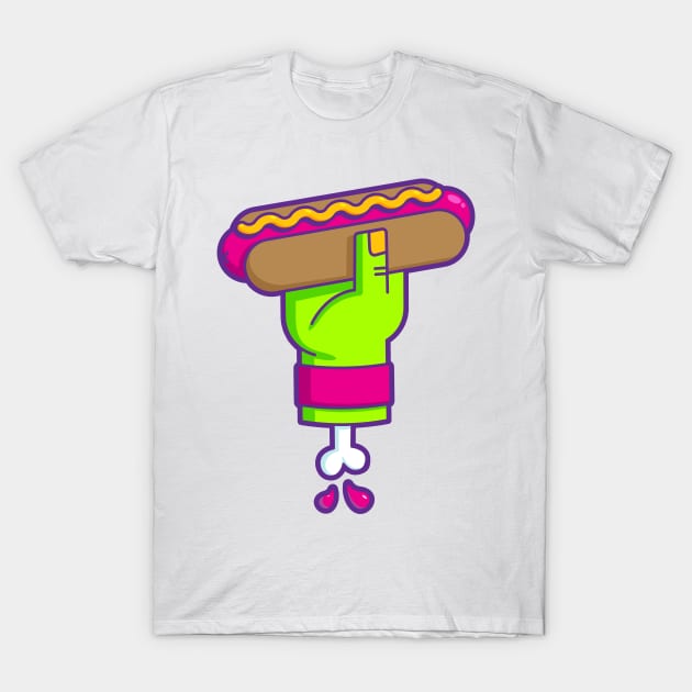 Hot dog II T-Shirt by beopots